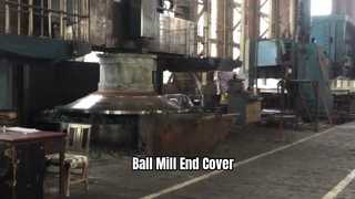 Tempa Pengecoran Penutup Ujung Ball Mill