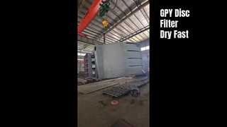 Filter Disk GPY: Pengeringan Material Halus yang Efisien