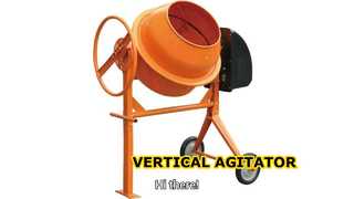 pengaduk drum vertikal