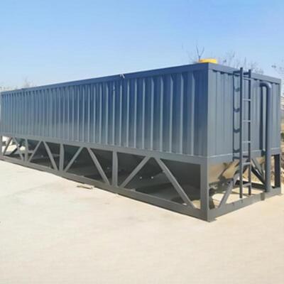 Mining Machinery Horizontal Cement Tank, Container Type Horizontal Cement Silo Cement Plant Equipments