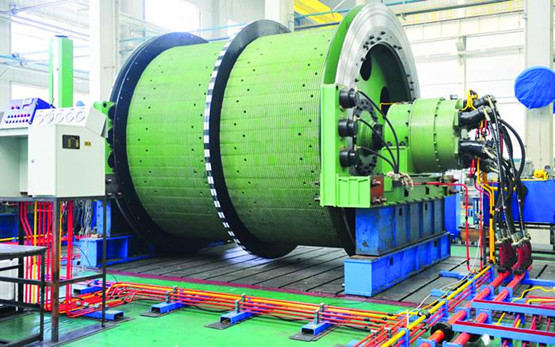 Hydraulic Explosion-Proof Hoist Conveying Hoisting Machine Reel Diameter 2500 Mm