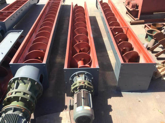 Screw Conveyors Are Used In The Chemical Mining Grain And Food Industries