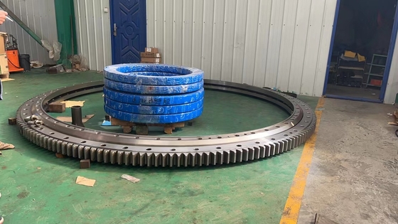 Rubber Seal External Gear  4 Point Contact Slewing Ring Bearing