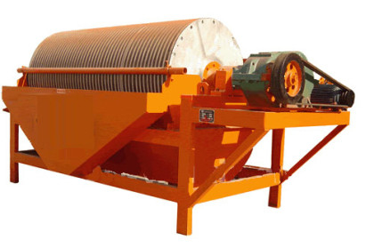 Mesin Pemisah Magnetik Bijih Besi Drum 180t / H Mineral Dressing
