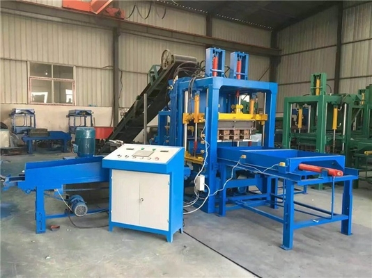 Mesin Metalurgi QT9-15D Mesin Pembuat Bata Otomatis Multi Fungsional