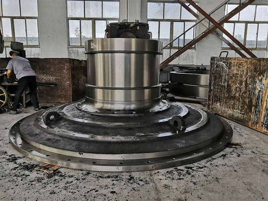 Cast Steel Ball Mill End Cover Castings Dan Forgings ZG270—500