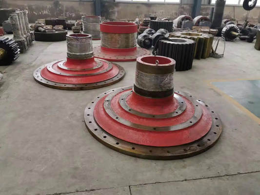 Pengecoran Dan Penempaan Ball Mill End Cover End Cap ZG270—500 Cast Steel