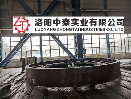 OEM Casting Dan Forging Mill Ketebalan Gear Steel Memacu Diameter Besar