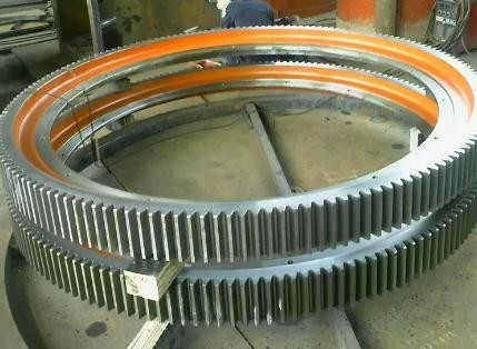 The Half Structure Dan Y Type Plate Mill Girth Gear Untuk Ball Mill