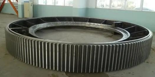 Ring Gear Mill Girth Gear Gigi Miring Untuk Pabrik Pertambangan Dan Rotary Kiln