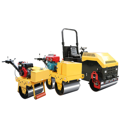 Mesin Konstruksi Tugas Berat Mini Hand Road Roller Compactor