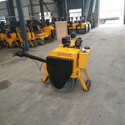 2400x880x1100mm Mini Hand Road Roller Mesin Konstruksi Tugas Berat