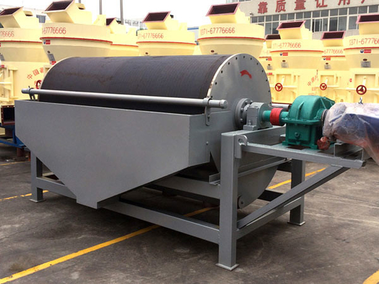 RoHS 7.5 kw Ore Dressing Equipment Magnetic Drum Separator Digunakan Di Penambangan