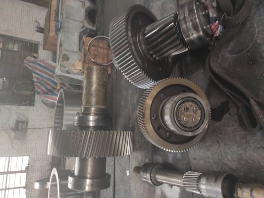 Rak Dan Pinion Sudut Tekanan Disesuaikan Akurasi Tinggi Untuk Mesin Industri