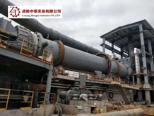 Oksida Pellet Rotary Kiln yang Digunakan di Lapangan Peleburan Besi dan Baja