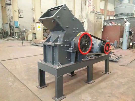 Konkrit Metallurgy Bahan bangunan Hammer Crusher Peralatan penghancur