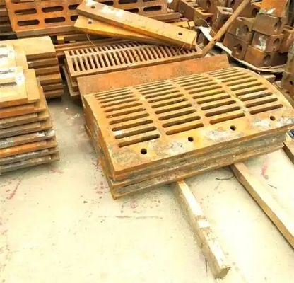 Bagian-bagian mesin penambangan baja penghancur tinggi mangan