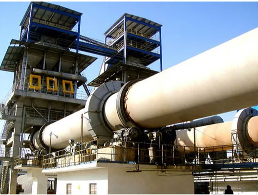 Tungku Rotary Steel Cement Untuk Proses Produksi Semen