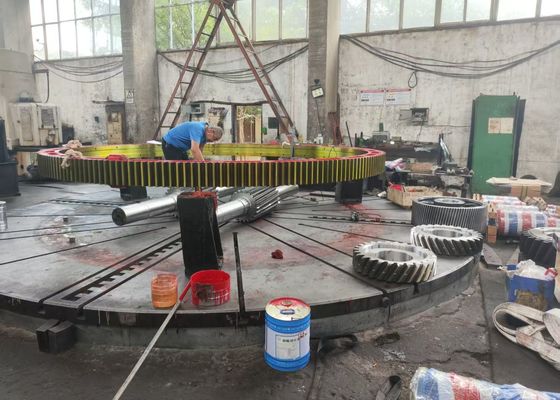Gigi Kiln Putar Dan Ball Mill Kapasitas Dukung Beban Tinggi Operasi Stabil