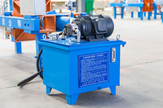 Box Type Hydraulic Filter Press Untuk Pengolahan Air Limbah Industri Dan Pengolahan Limbah