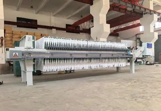 Fixed Oil Cylinder Filter Cloth Walking Filter Press Automatic Correction
