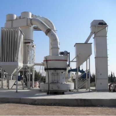 Kekuatan penggilingan Raymond dengan transmisi yang stabil dan kemampuan penggilingan yang efisien