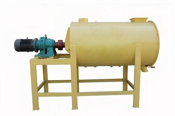 Peralatan Pabrik Semen Mobil Roda Horizontal Mortar Mixer Mudah Transfer Untuk Situs Konstruksi