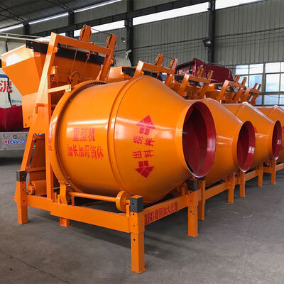 Heavy Duty JZC Tipping Drum Mixer Perlengkapan pabrik semen tahan lama