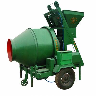 Peralatan Pabrik Semen Efisiensi Tinggi Portable Tilt Drum Concrete Mixer Untuk Perbaikan Lorong Tambang & Jalan