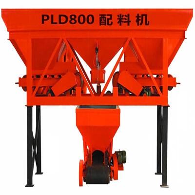 Peralatan Pabrik Semen Seri PLD Mesin Batching Beton Produktivitas Tinggi Multi-hopper Peralatan Batching Agregat