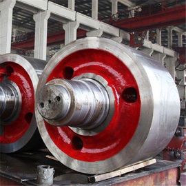 200 Ton 500 TPD Chemical Rotary Kiln Pendukung Roller dan bagian-bagian mesin pabrik semen