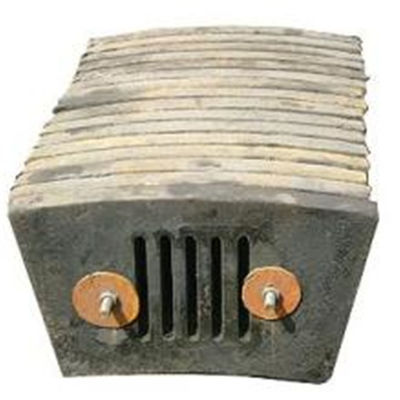 High Manganese ZGMn13 Ball Mill Steel Lining dan mn18cr2 mill liners dengan kualitas tinggi dan umur panjang