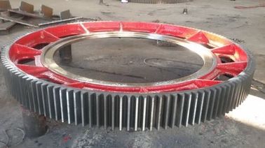 Mill Girth Gear Dan Rotary Kiln Girth Gear Factory Untuk Pabrik Semen