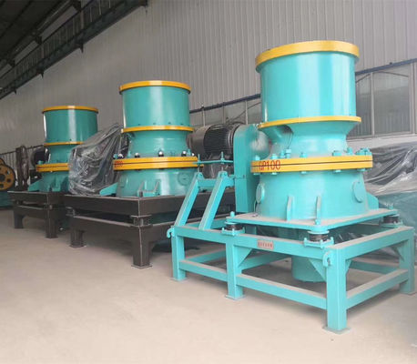 Hidrolik 1200t / H Mobile Cone Crusher Untuk Mesin Stone Crusher