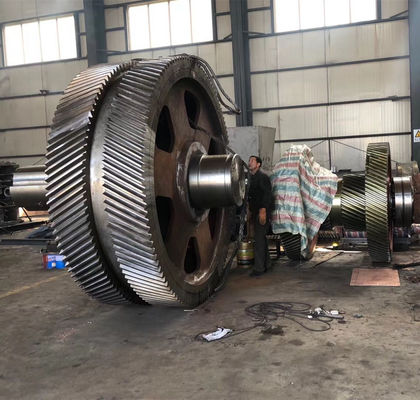 Casting Steel Ball Mill Dan Rotary Kiln Gear Kecil Dan Harga Pabrik Pinion Gear