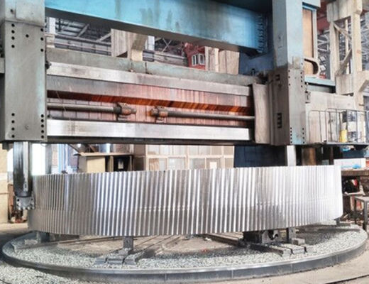 16000mm Nodular Cast Iron Ring Rotary Kiln Girth Gear dan spur gear harga pabrik factory