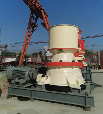 Mesin Pertambangan Mesin Stone Crusher Mobile 30kw 350mm Hydraulic Cone Crusher
