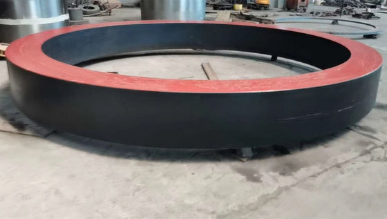 Cincin Berkendara Polos Rotary Kiln Tire 42CrMo Coran Dan Tempa