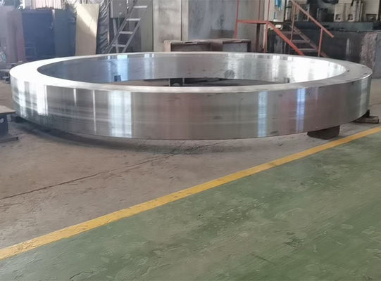 35CrMo Cement Rotary Kiln Tire Untuk Pabrik Semen dan cincin naik rotary kiln