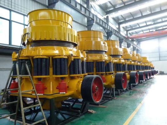 Mesin Pertambangan Quarry Cone 1200t / H Mesin Penghancur Batu