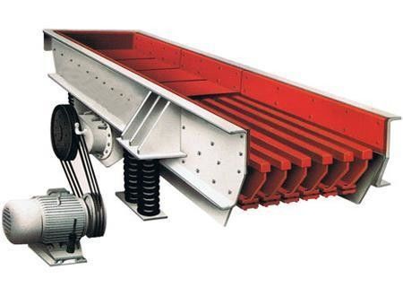 Mesin Pengangkat Bergetar 800mm 700TPH Menyampaikan