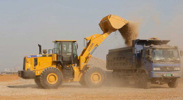 Mesin Konstruksi Tugas Berat 653D Wheel Loader Nyaman