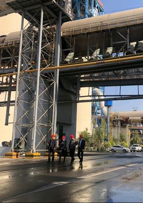 6.0x95m 12000t / d Semen Rotary Kiln Untuk Aplikasi Proses Mineral