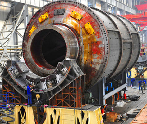 Dry Fine 150tph Ore Grinding Mill Rod Mill Machine Untuk Penggilingan Kasar