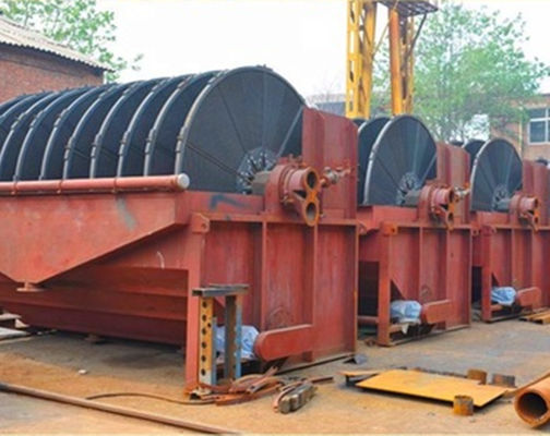 Pengeringan Kue Filter Otomatisasi Filter Disk Putar 0.2-45 M3 Tingkat Tinggi