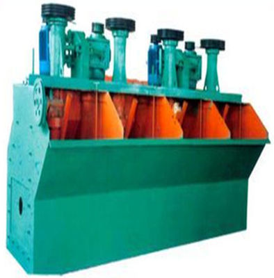 0,2-8 Stere / Min Mine Ore Dressing Equipment Mesin Flotasi Tembaga Tangki Apung