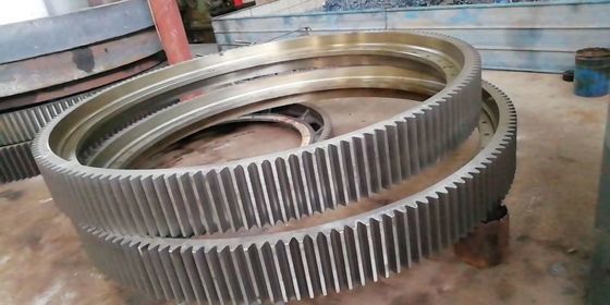 Kustomisasi Spur Gear Spiral Bevel Gear Bevel Gear Sertifikasi ISO 12000mm