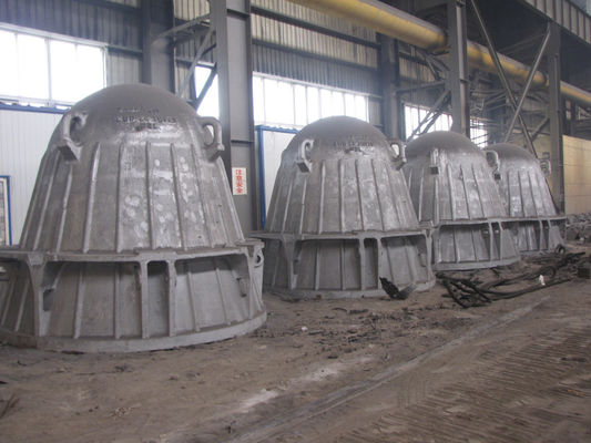 Produsen Kustom 22CBM Pengecoran Terak Pot Metalurgi Pengecoran Baja Terak Pot