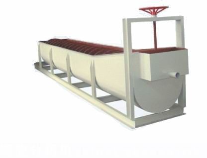 bahan halus 2-8,5 r / mnt Peralatan Penambangan Spiral Classifier