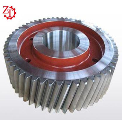 OEM Mill Pinion Gear Rotary Kiln Pinion Gear yang disesuaikan dengan Materilas 42crmo Steel